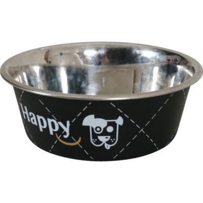 Écuelle Chien Happy en inox noir ZOLUX 2 contenances